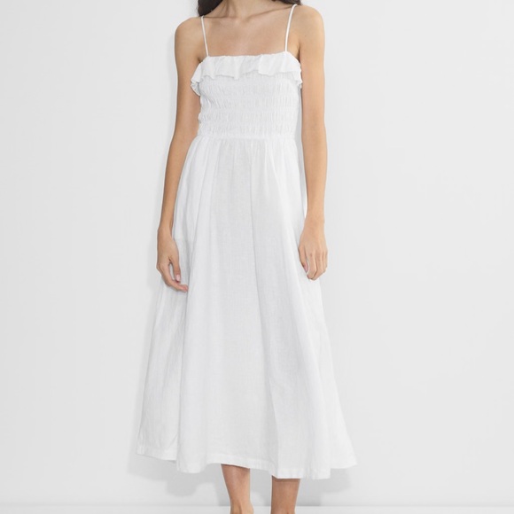 aritzia white maxi dress Aritzia Model Maxi Dress Aritzia Talula Dress Aritzia Pink Slip Dress  Reliable Barbie In The Pink